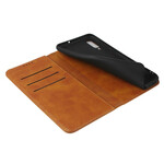 Capa Flip Cover Samsung Galaxy A70 Sobriedade no Estilo de Couro