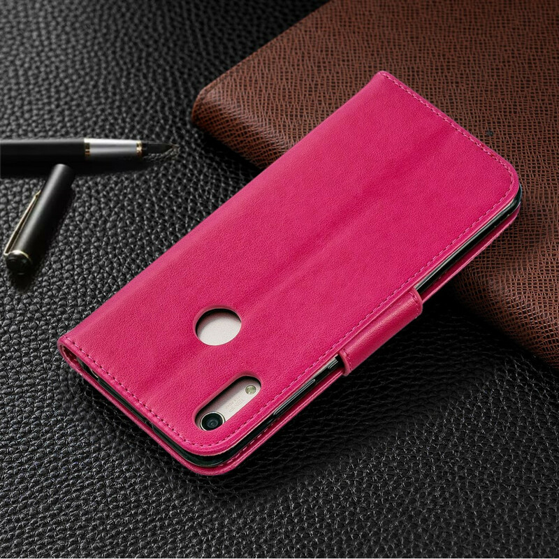 Capa Huawei Y6 2019 Borboletas e Aba Oblíqua Capa Huawei Y6 2019 Borboletas e Aba Oblíqua