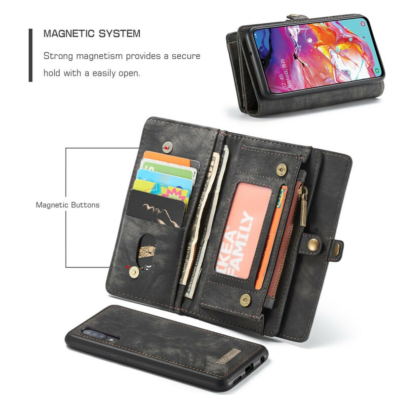 Capa Samsung Galaxy A70 CASEME Capa Destacável Capa Samsung Galaxy A70 CASEME Capa Destacável