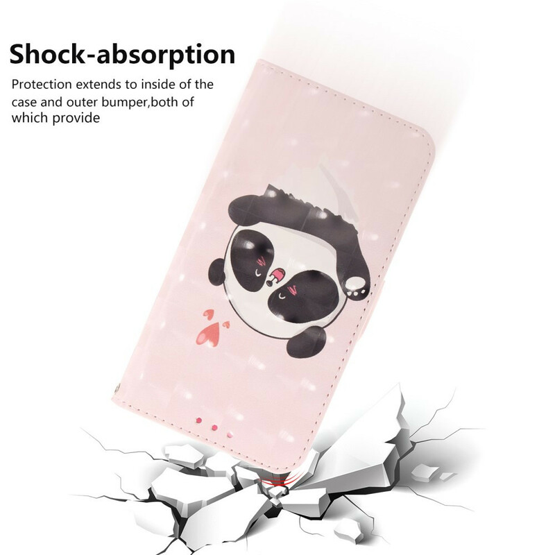 Capa de cinta de amor Sony Xperia L3 Panda