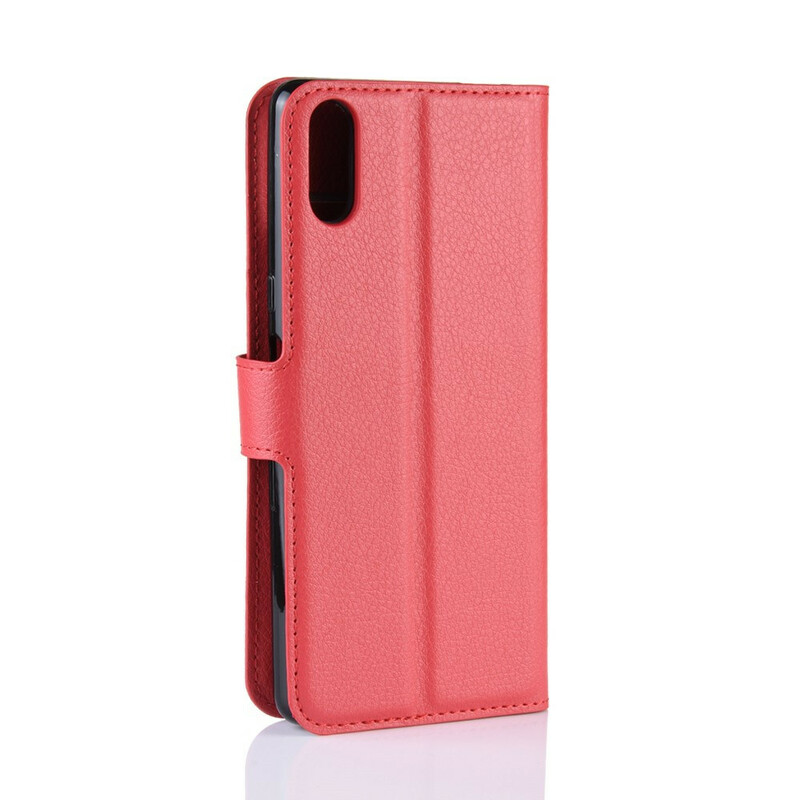 Capa de Couro Sony Xperia L3 Lychee Classic