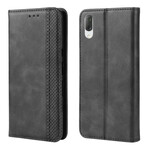 Capa Flip Cover Sony Xperia L3 Style Leather Vintage Design
