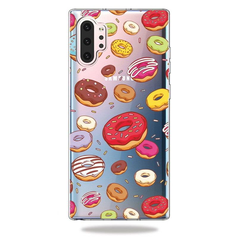 Samsung Galaxy Note 10 Mais Capa de Donuts de Amor