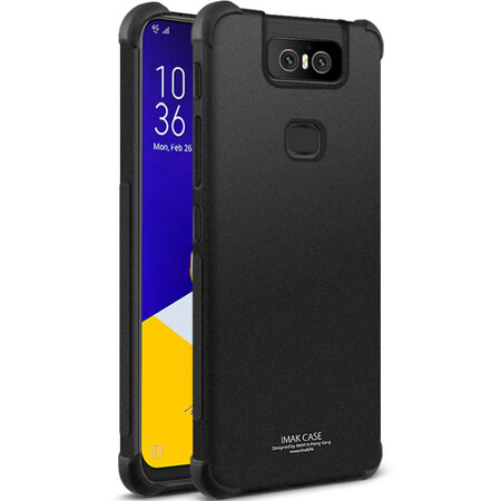 Asus ZenFone Capa de silicone flexível com filme para ecrã IMAK