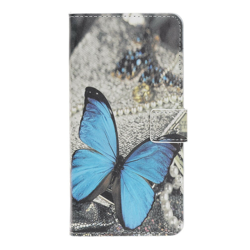  Samsung Galaxy Note 10 Plus Case Butterfly Blue