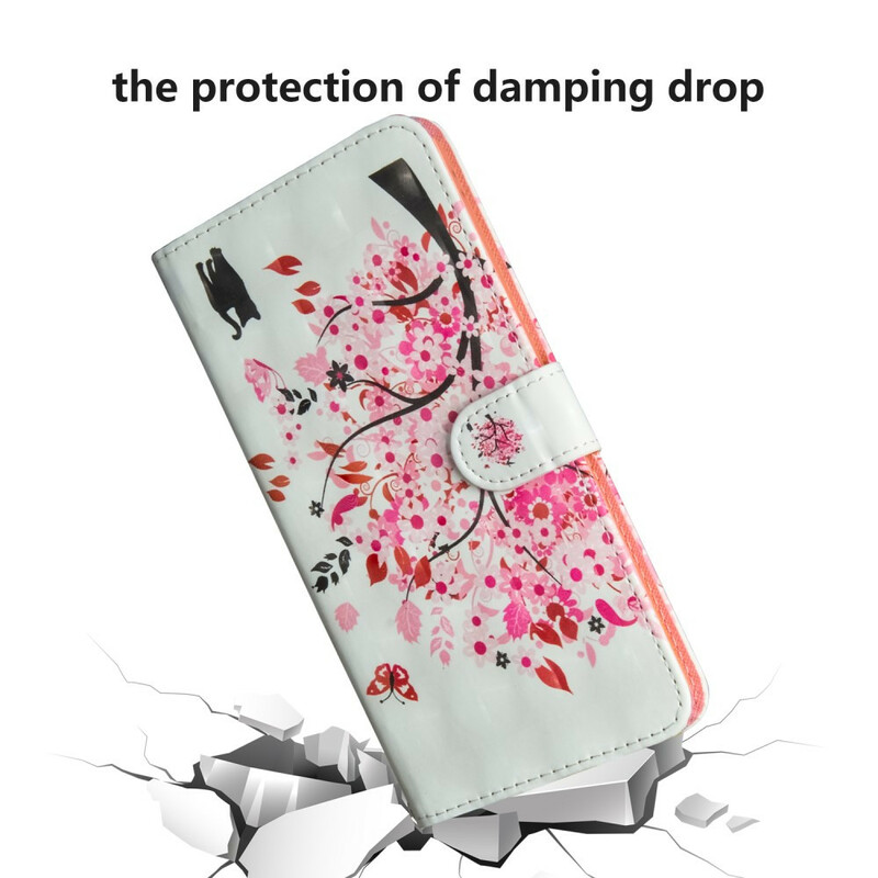 Samsung Galaxy Note 10 Plus Case Tree Pink