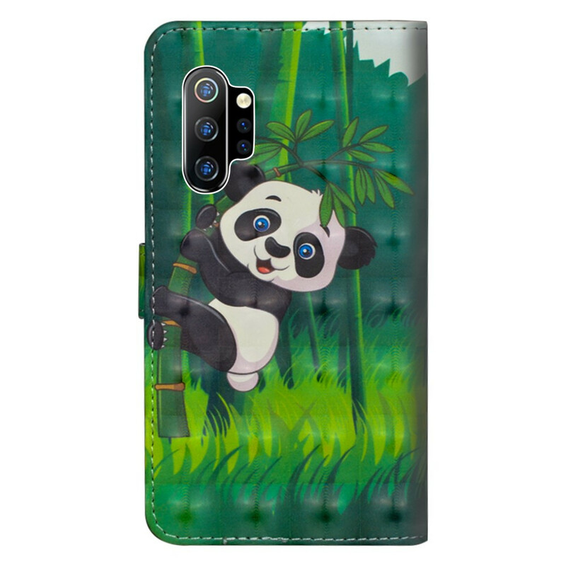 Samsung Galaxy Note 10 Mais Capa Panda e Bambu