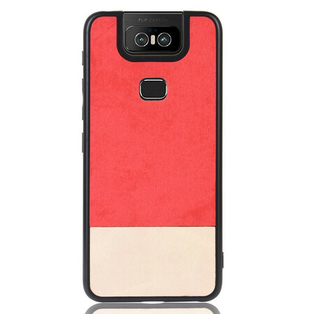 Asus ZenFone 6 Capa de couro de duas cores