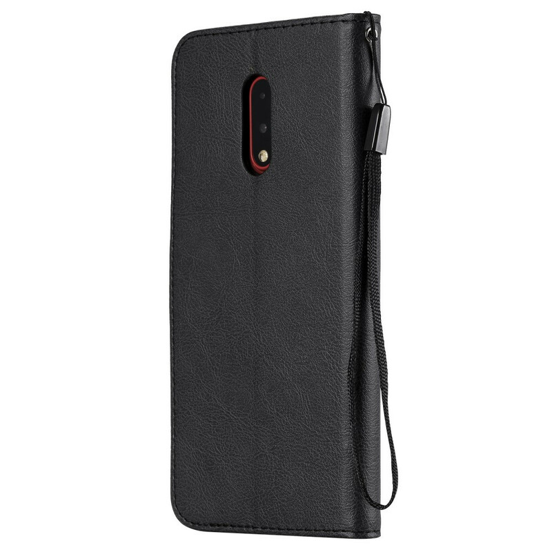 OnePlus 7 Capa de cinta de couro