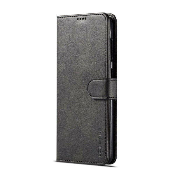 Capa Samsung Galaxy A20e LC.IMEEKE Efeito Couro