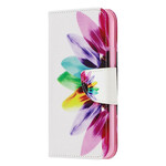 Case iphone 11 Flor de aguarela