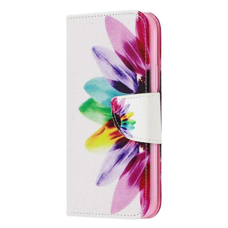 Case iphone 11 Flor de aguarela