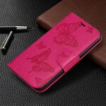 Capa para iPhone 11R Butterfly Printed Lanyard