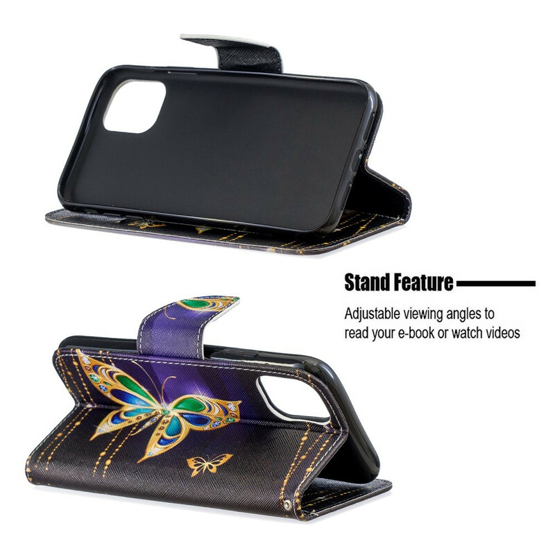 Capa Incrível das Borboletas iPhone 11R