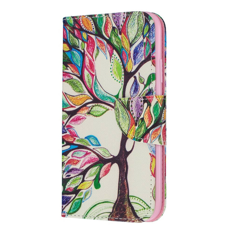 Capa para iPhone 11R Árvore Colorful Tree