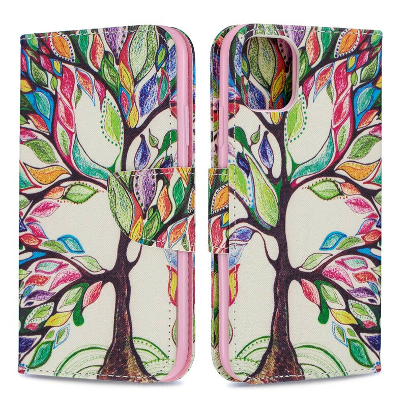 Capa para iPhone 11R Árvore Colorful Tree