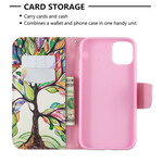 Capa para iPhone 11R Árvore Colorful Tree