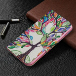 Capa para iPhone 11R Árvore Colorful Tree