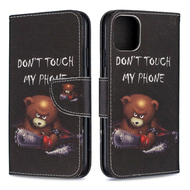 Capa para iPhone 11R Urso Perigoso