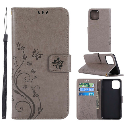 Capa para iPhone 11R Borboletas e Flores