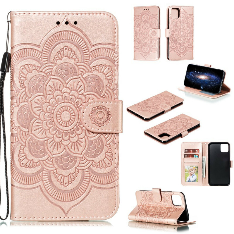 Capa iPhone 11 Mandala Max Completo com CordÃ£o