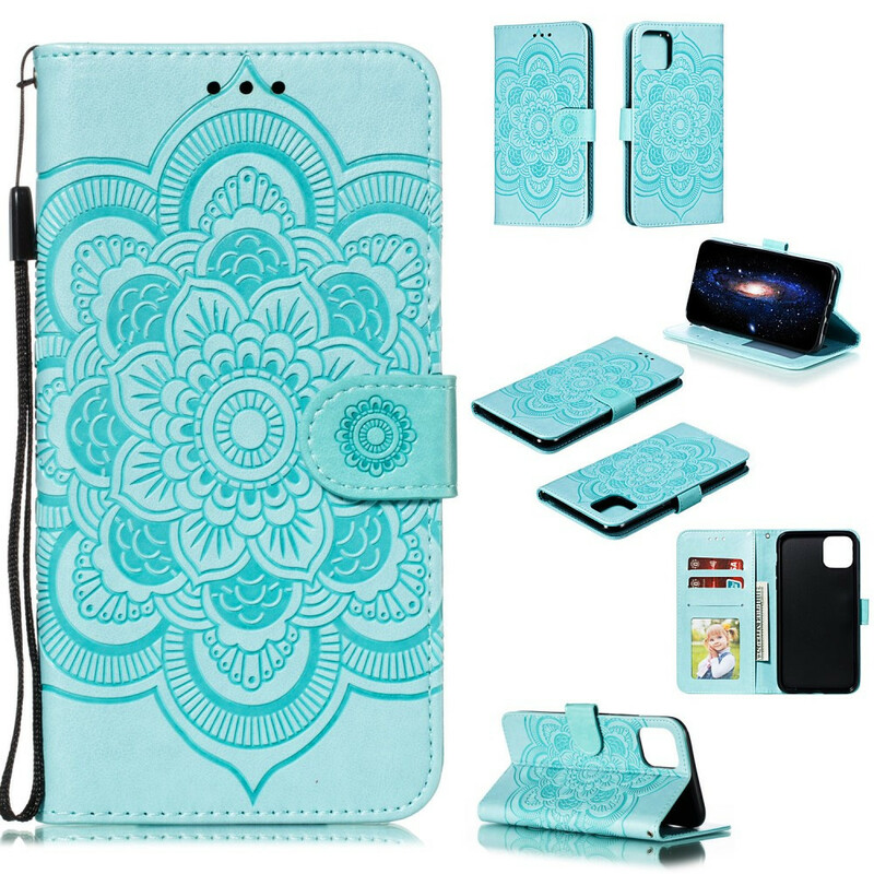 Capa iPhone 11 Mandala Max Completo com CordÃ£o