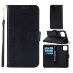 Capa iPhone 11 Max Butterflies in Flowers