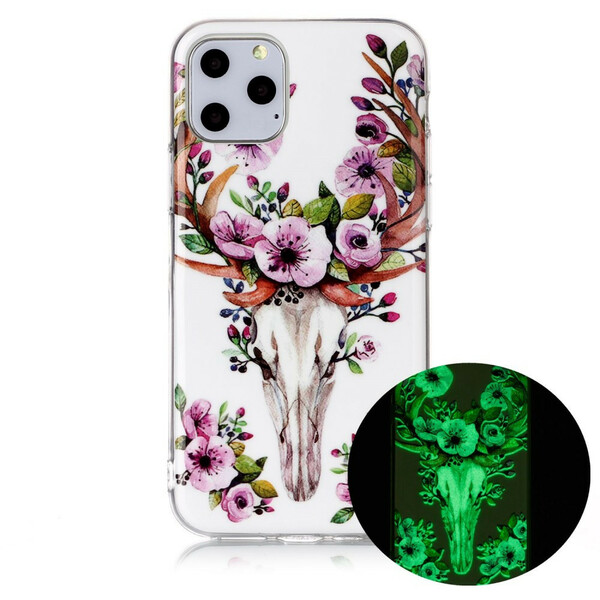 iPhone 11 Capa Wapiti Floral Fluorescente