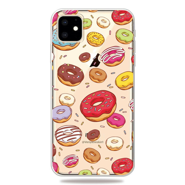 Capa do iPhone 11 Love Donuts