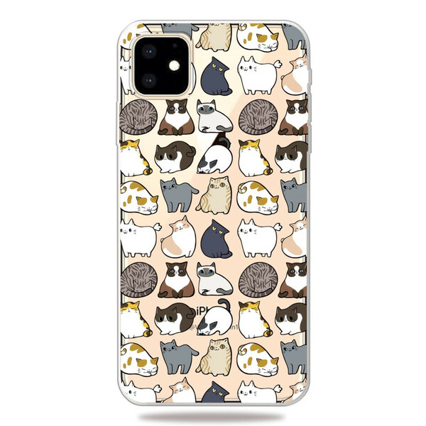 iPhone 11 Case Top Cats