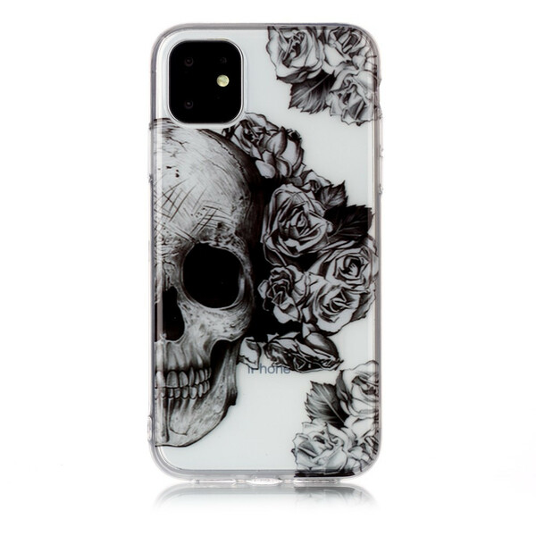 Capa Clear Skull & Crossbones do iPhone 11