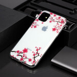 iPhone 11 Clear Case Flowered Tree