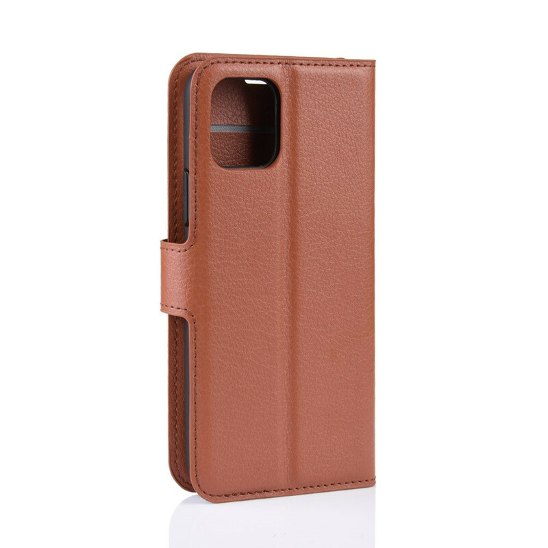 Capa para iPhone 11 Pro Max Leather Effect Premium Litchi