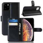 Capa para iPhone 11 Pro Max Leather Effect Premium Litchi