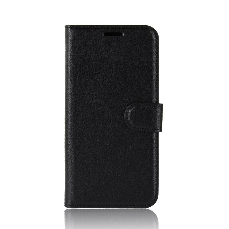 Capa para iPhone 11 Pro Max Leather Effect Premium Litchi