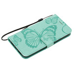 Lanyard Butterflies Gigantes iPhone 11 Capa