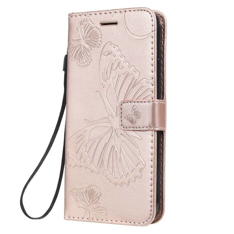 Lanyard Butterflies Gigantes iPhone 11 Capa Lanyard Butterflies Gigantes iPhone 11 Capa