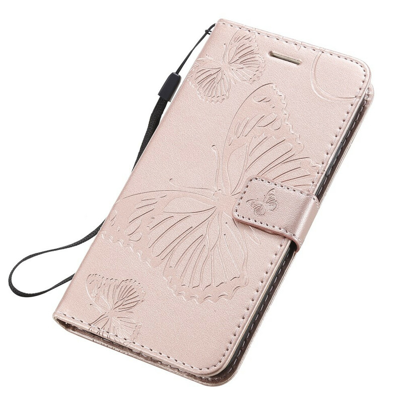 Lanyard Butterflies Gigantes iPhone 11 Capa Lanyard Butterflies Gigantes iPhone 11 Capa