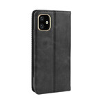 Capa Viragem iPhone 11 Vintage Leather Effect Stylish