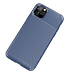 iPhone 11 Pro Máxima Textura de Fibra de Carbono Flexível