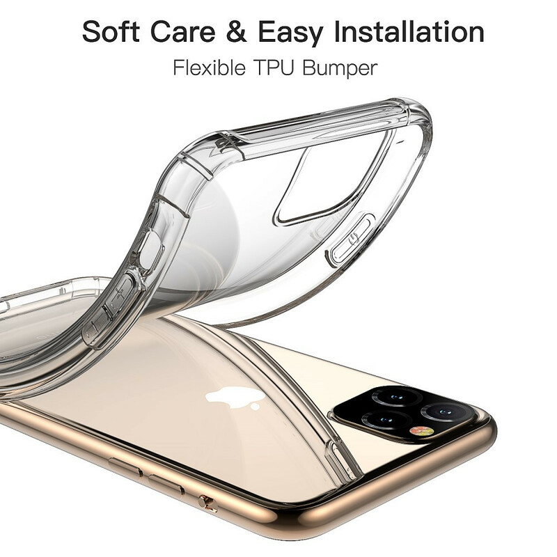 iPhone 11 Design de capa transparente LEEU