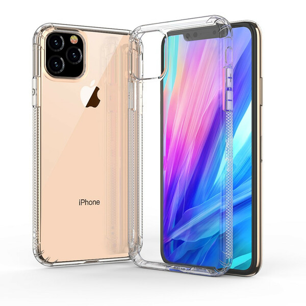 iPhone 11 Capa transparente LEEU Almofadas de protecção