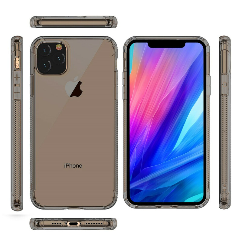 iPhone 11 Capa transparente LEEU Almofadas de protecção