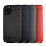 iPhone 11 Pro Capa de Fibra de Carbono Escovado MOFI