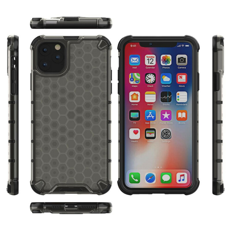 Estilo de capa do iPhone 11 Pro Honeycomb