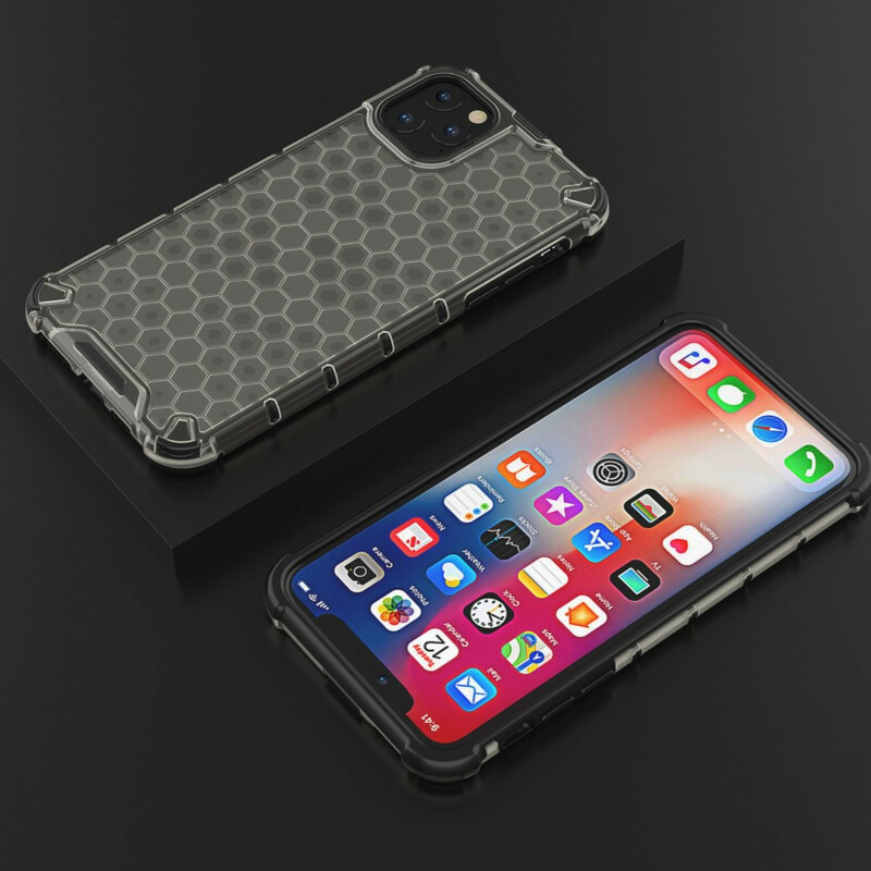 Estilo de capa do iPhone 11 Pro Honeycomb