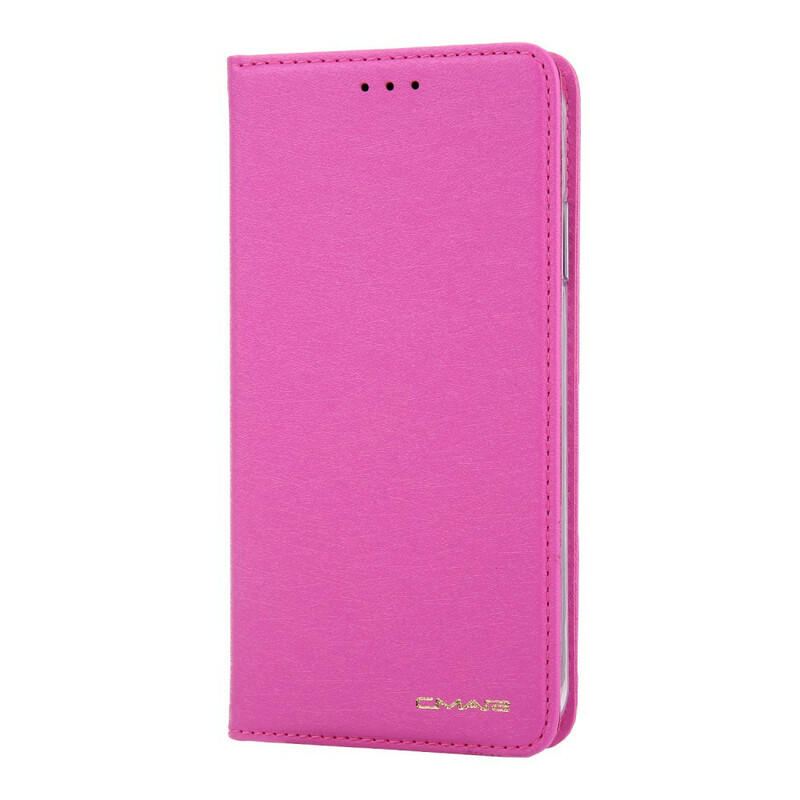 Capa Flip Cover iPhone 11 Efeito Couro Seda