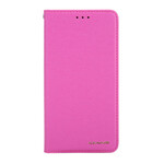 Capa Flip Cover iPhone 11 Efeito Couro Seda