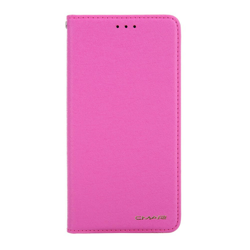 Capa Flip Cover iPhone 11 Efeito Couro Seda