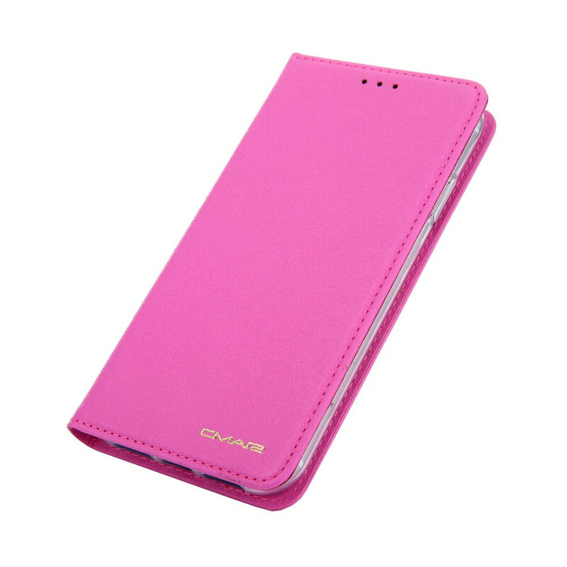 Capa Flip Cover iPhone 11 Efeito Couro Seda